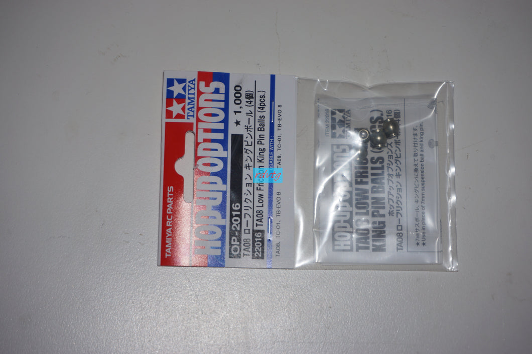 Tamiya TA08 Low Friction King Pin Balls/4pcs. (22016)