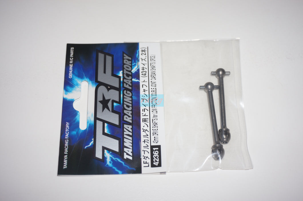 Tamiya TRF 43mm Drive Shafts for Low Friction Double Joint Cardan Shafts/2pcs (42361)