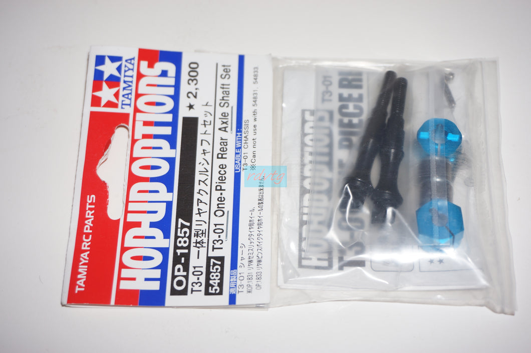 Tamiya T3-01 One-Piece Rear Axle Shaft Set (54857)