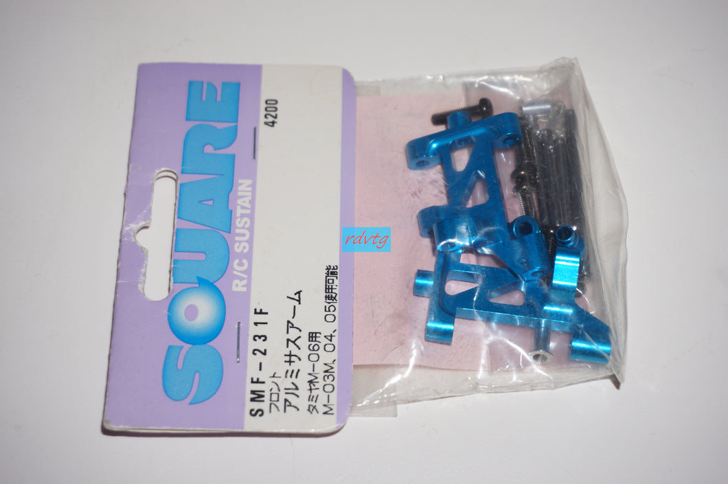 Tamiya M-05&M-06 Aluminum Sus Arm/Front (Square/SMF-231F)