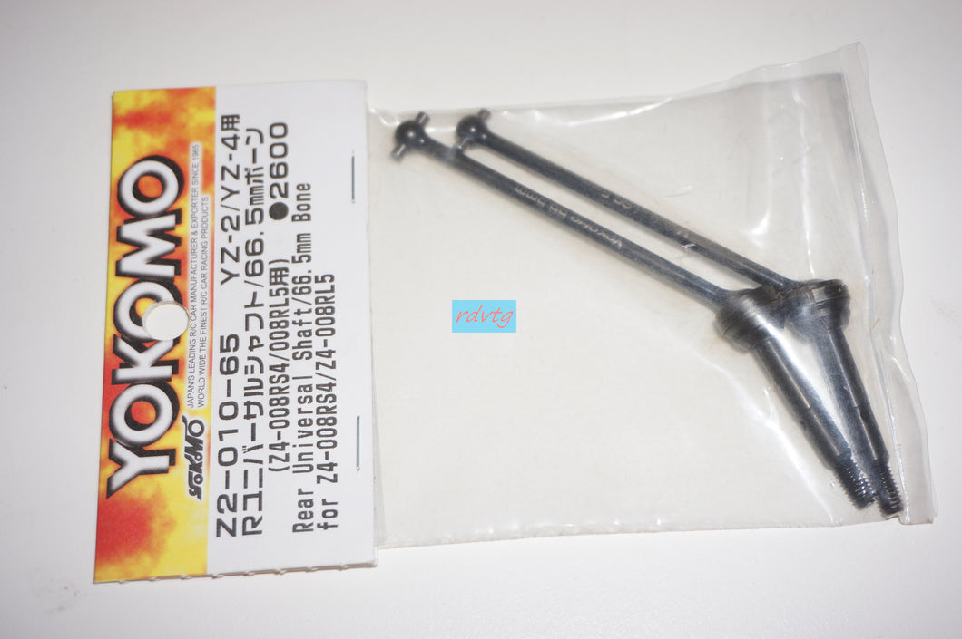 Yokomo YZ-2&YZ-4 Rear Universal Shaft/66.5mm (Z2-010-65)