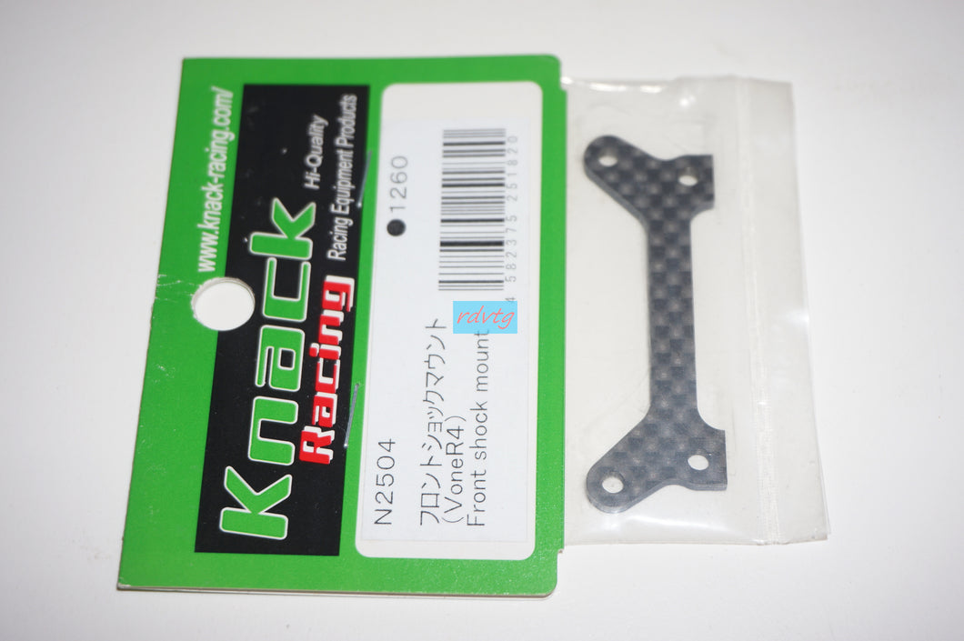 Kyosho V-one R4 Carbon Front Shock Mount (Knack Racing/N2504)