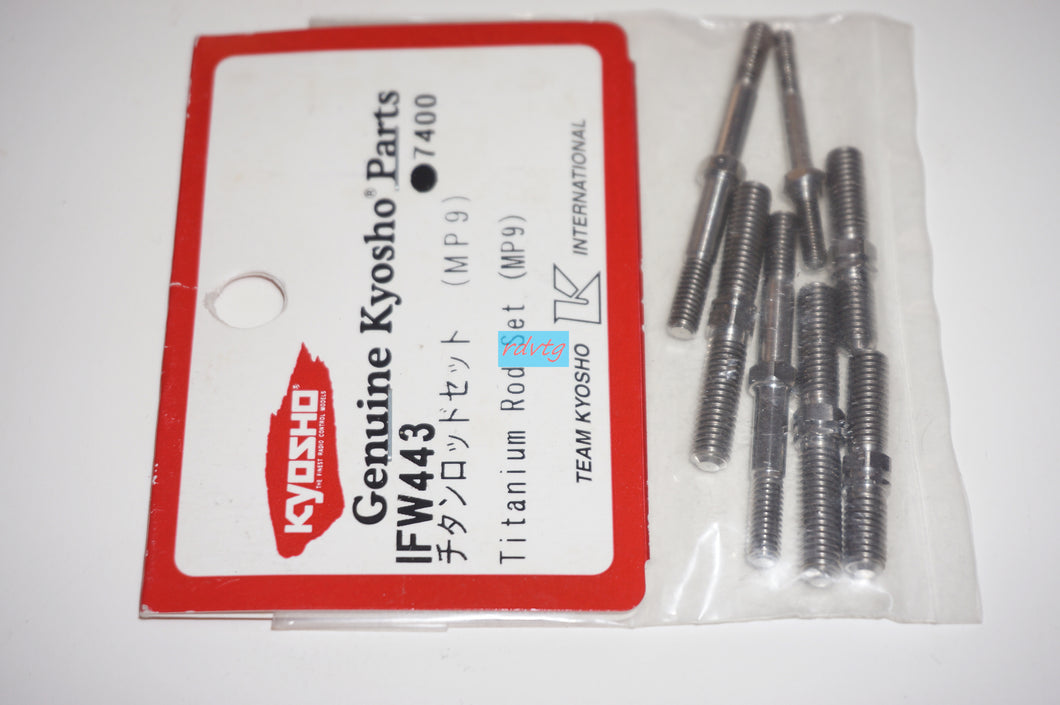 Kyosho MP9 Titanium Rod Set (IFW443)