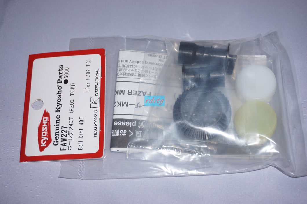 Kyosho FZ02 TC Ball Diff 40T (FAW227)