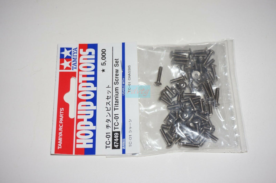 Tamiya TC-01 Titanium Screw Set (47449)