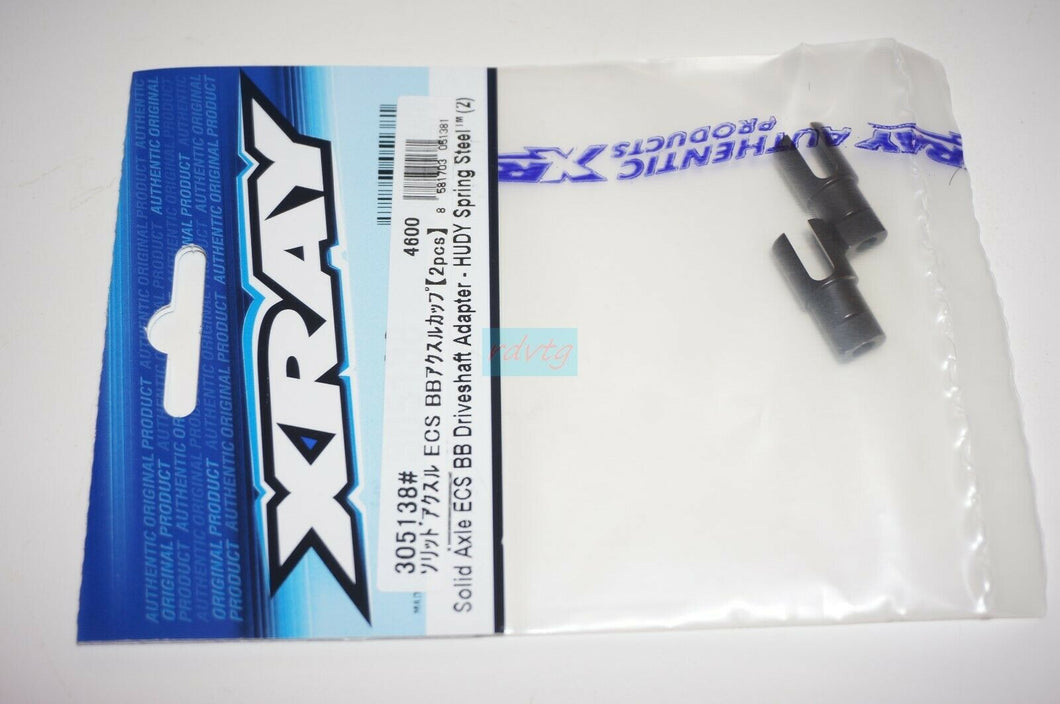 Xray T4 ECS BB Drive Shaft Adapter/HUDY Spring Steel (305138)